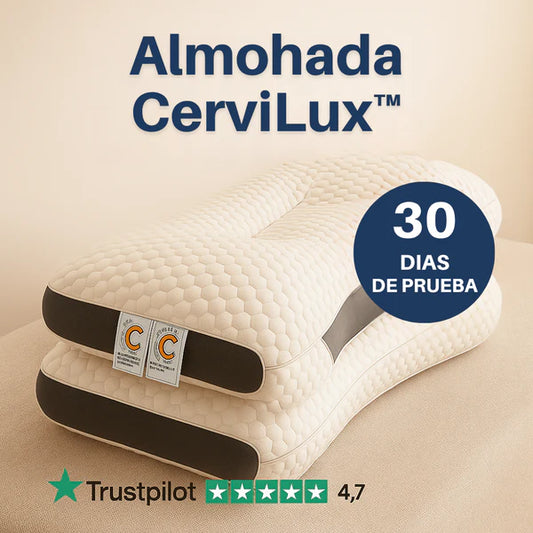 Almohada CerviLux™ - Redescubre el placer de despertar sin dolores